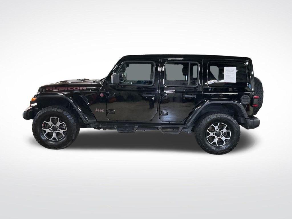 Used 2021 Black Jeep Unlimited Rubicon image 2