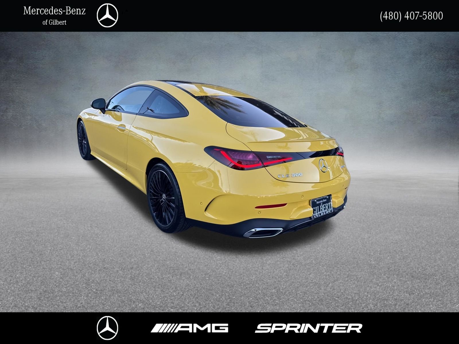 Used 2026 Yellow Mercedes-Benz CLE 300 image 4