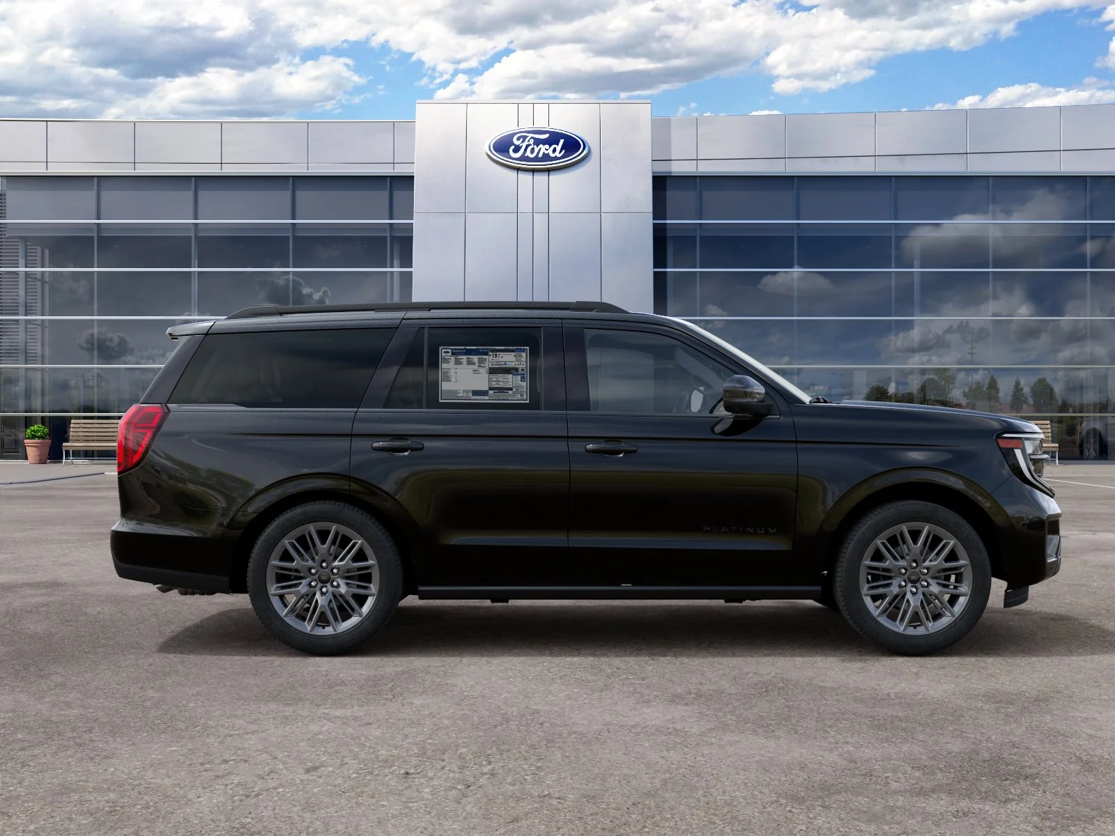 New 2027 Agate Black Metallic Ford Platinum image 37