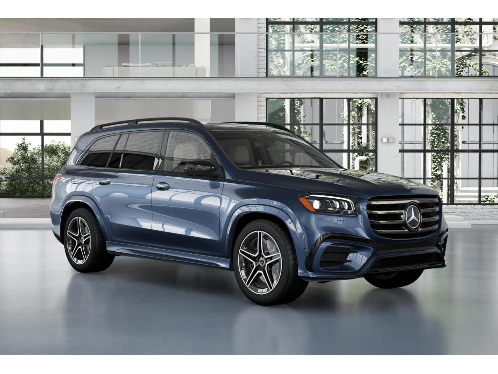 Nuevo Mercedes-Benz GLS 450 azul crepúsculo metalizado 2026, imagen 51