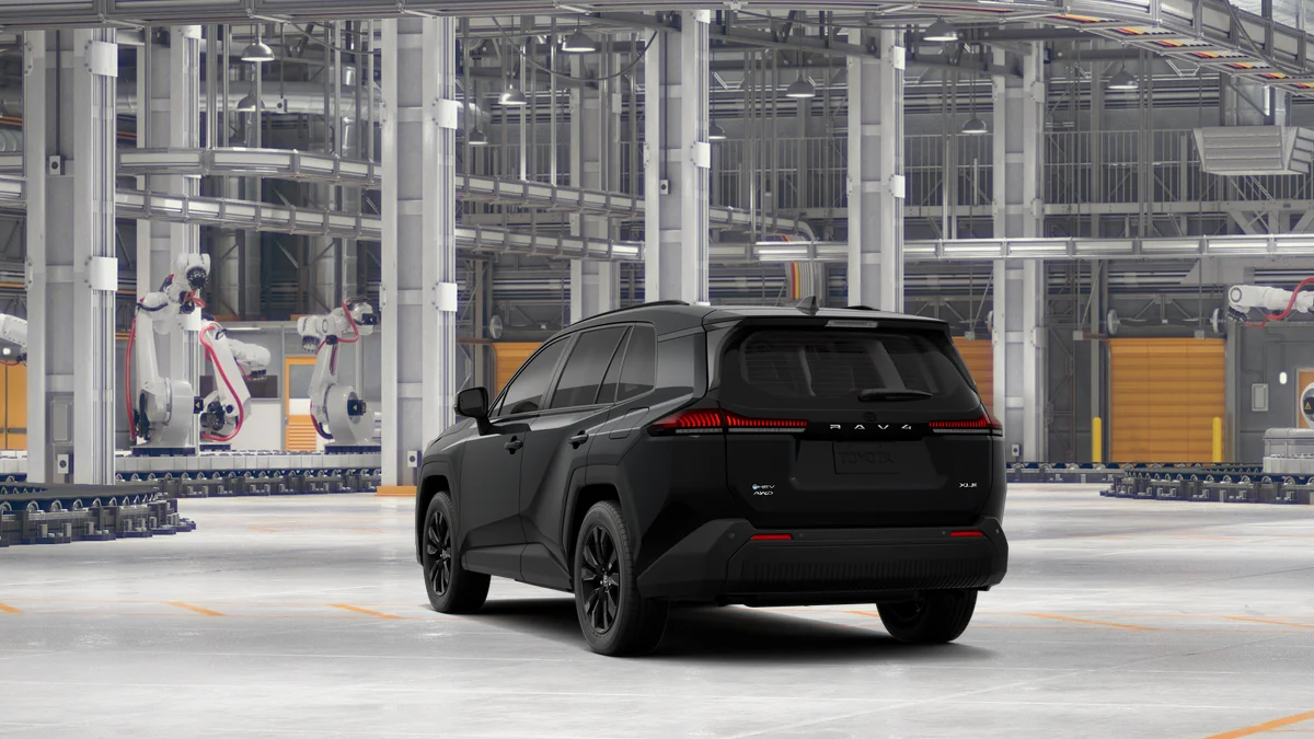 New 2026 Midnight Black Metallic Toyota XLE Premium image 7