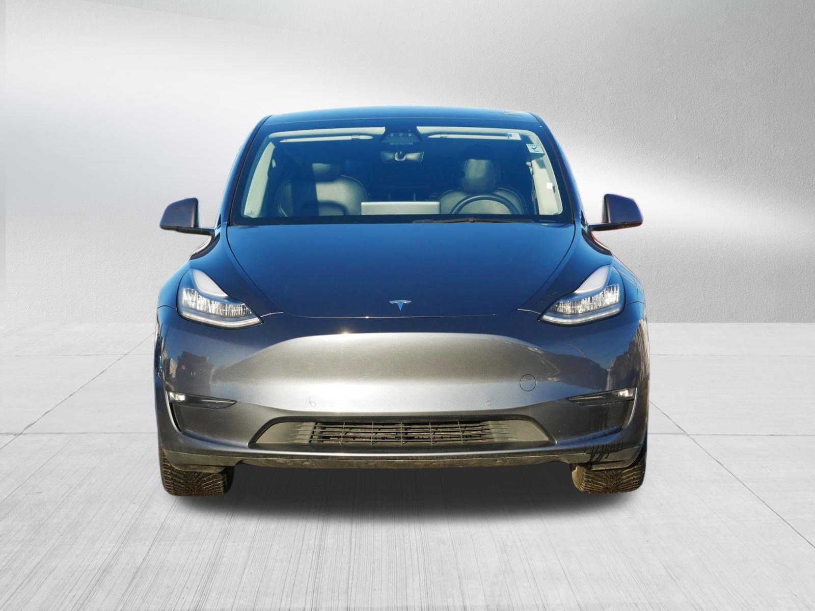 Used 2021 Tesla Model Y Long Range with VIN 5YJYGDEEXMF196028 for sale in Saint Paul, MN