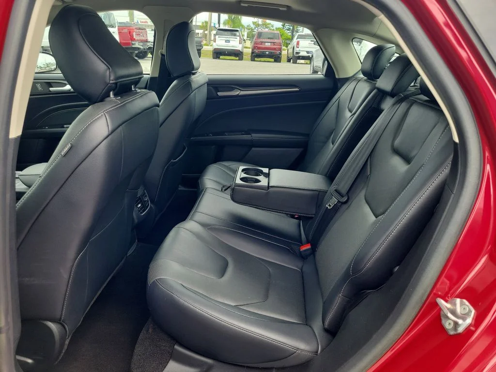 Certified Used 2020 Red Ford Titanium image 11