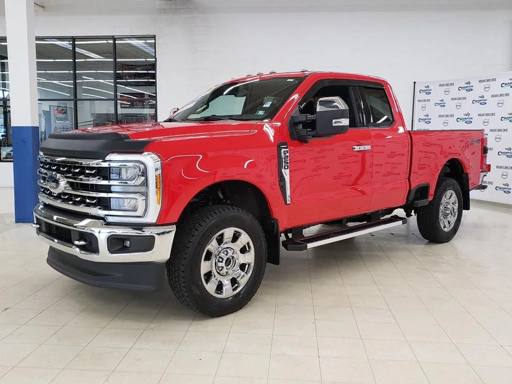 Certified Used 2023 Race Red Ford Lariat image 3