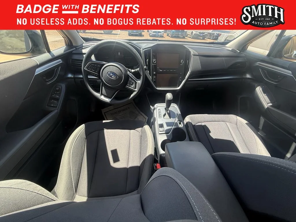 Used 2025 Crystal Black Silica Subaru Base image 10