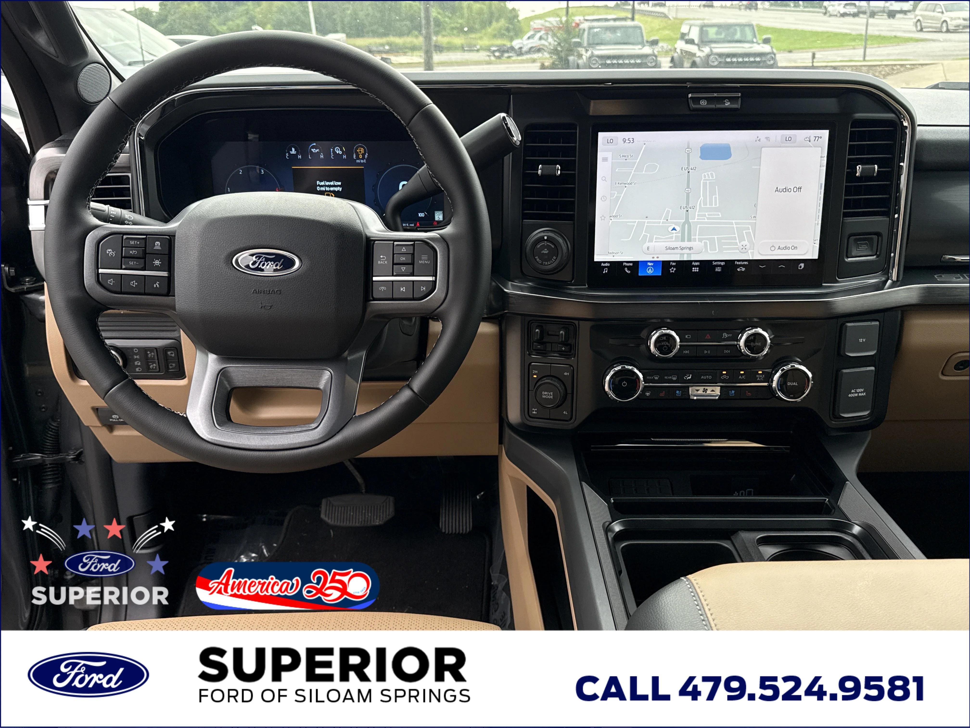 New 2026 Carbonized Gray Metallic Ford Lariat 4WD image 8