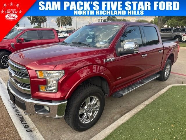 Used 2017 Red Ford Lariat image 1
