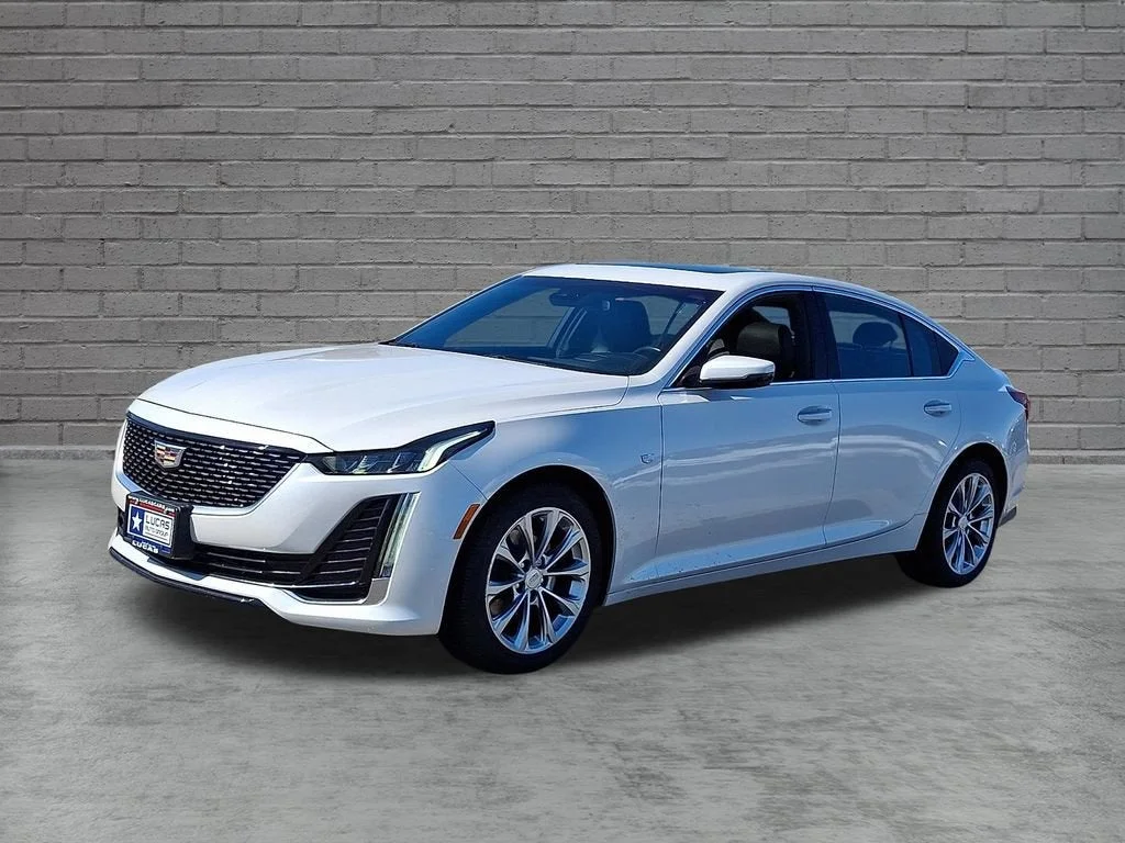 Used 2020 Crystal White Tricoat Cadillac Premium Luxury image 36