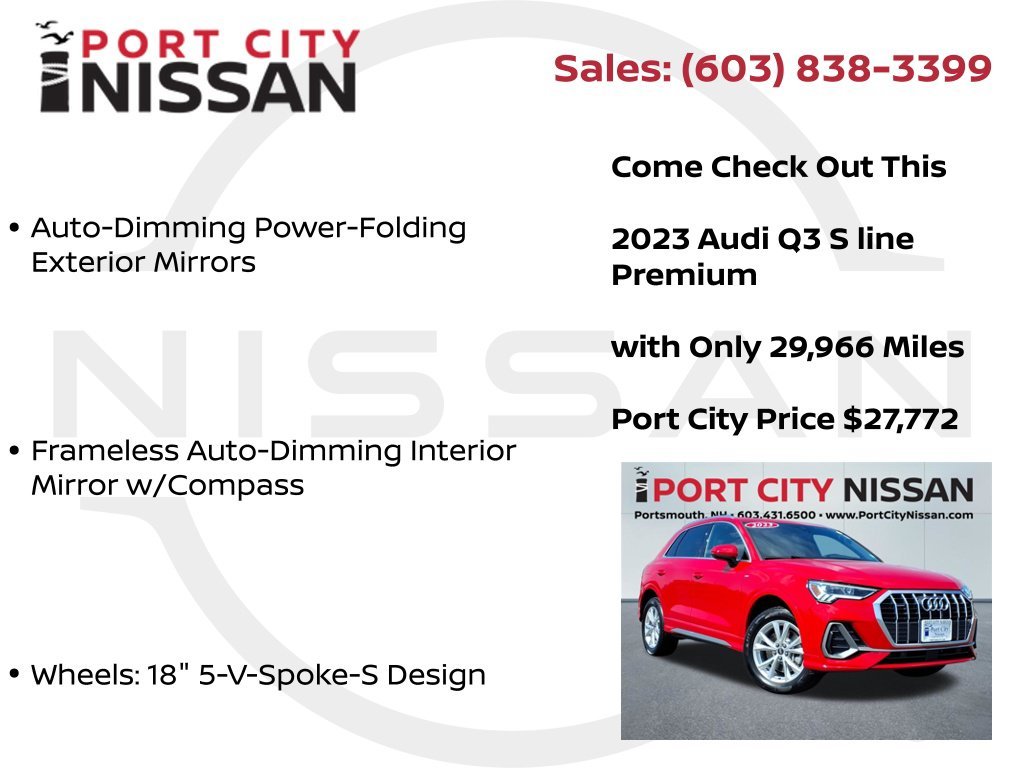 2023 Audi Q3 S Line Premium - Photo 26