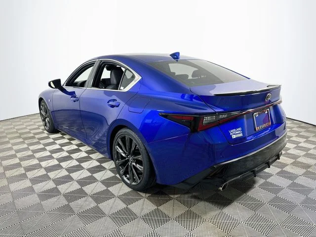 Certified Used 2021 Blue Lexus 350 F SPORT image 5