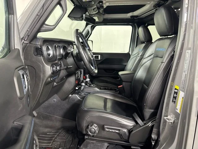 Used 2021 Sting-Gray Clearcoat Jeep Unlimited Rubicon 4xe image 11