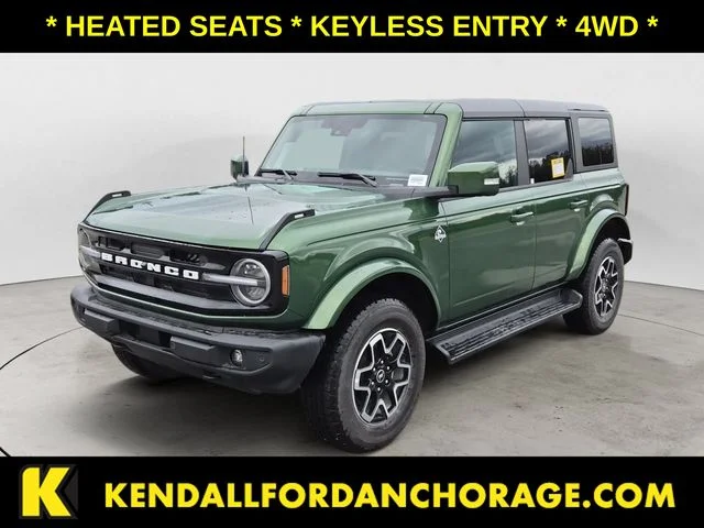 Certified Used 2025 Green Metallic Ford Outer Banks image 1