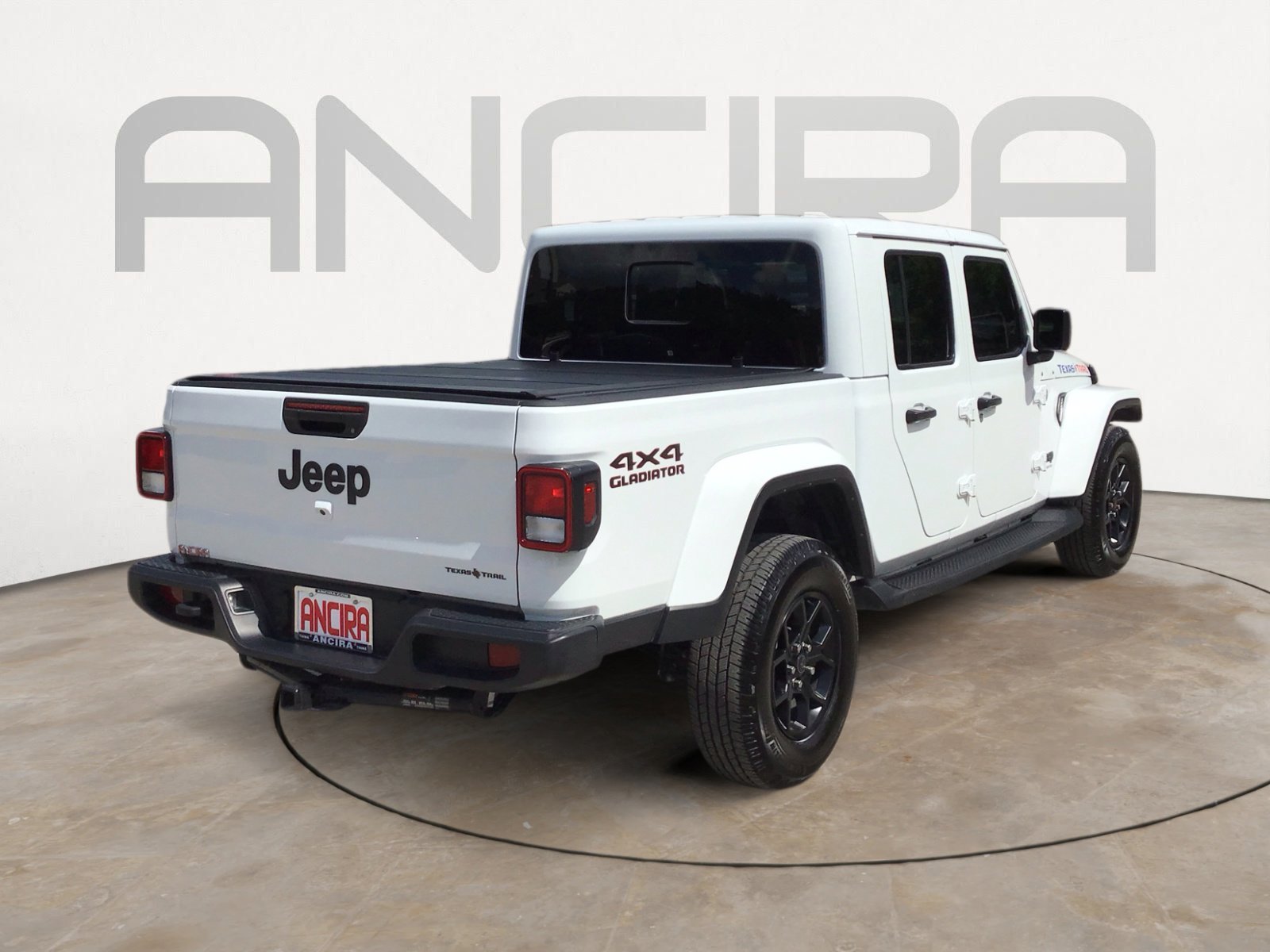Used 2024 Bright White Clearcoat Jeep Texas Trail image 9
