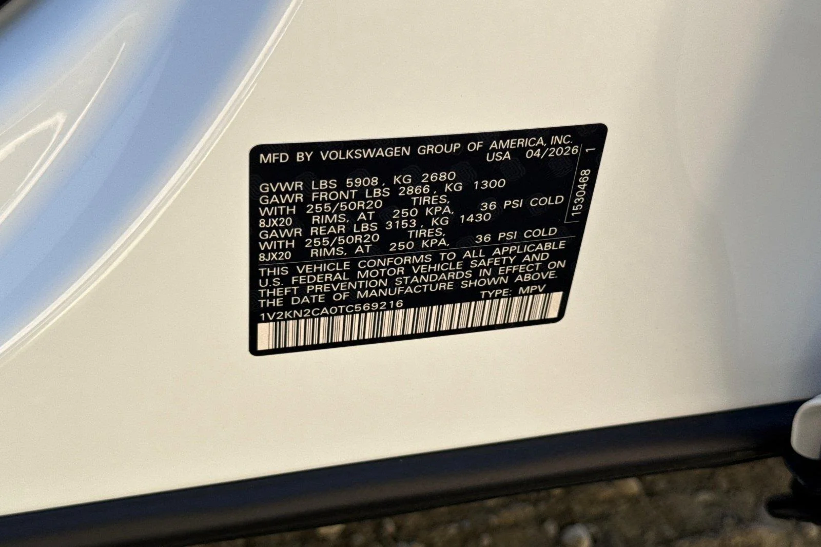 New 2026 Opal White Pearl Volkswagen 2.0T SE w/Technology image 29
