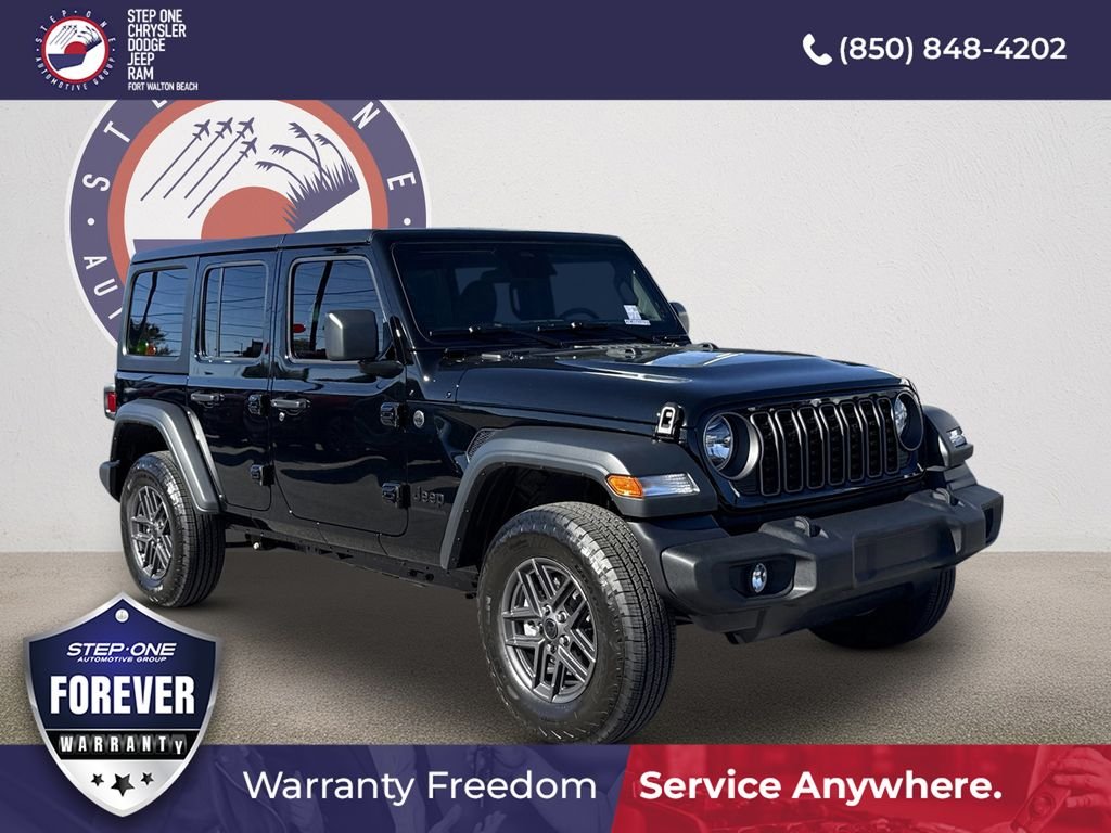New 2026 Black Clear-Coat Exterior Paint Jeep Sport S image 1