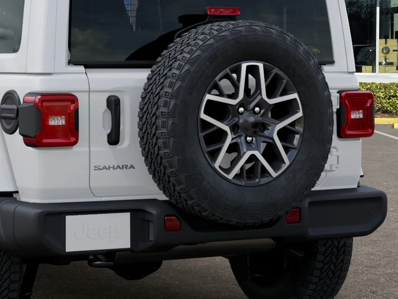 New 2026 Bright White Clear-Coat Exterior Paint Jeep Sahara image 13