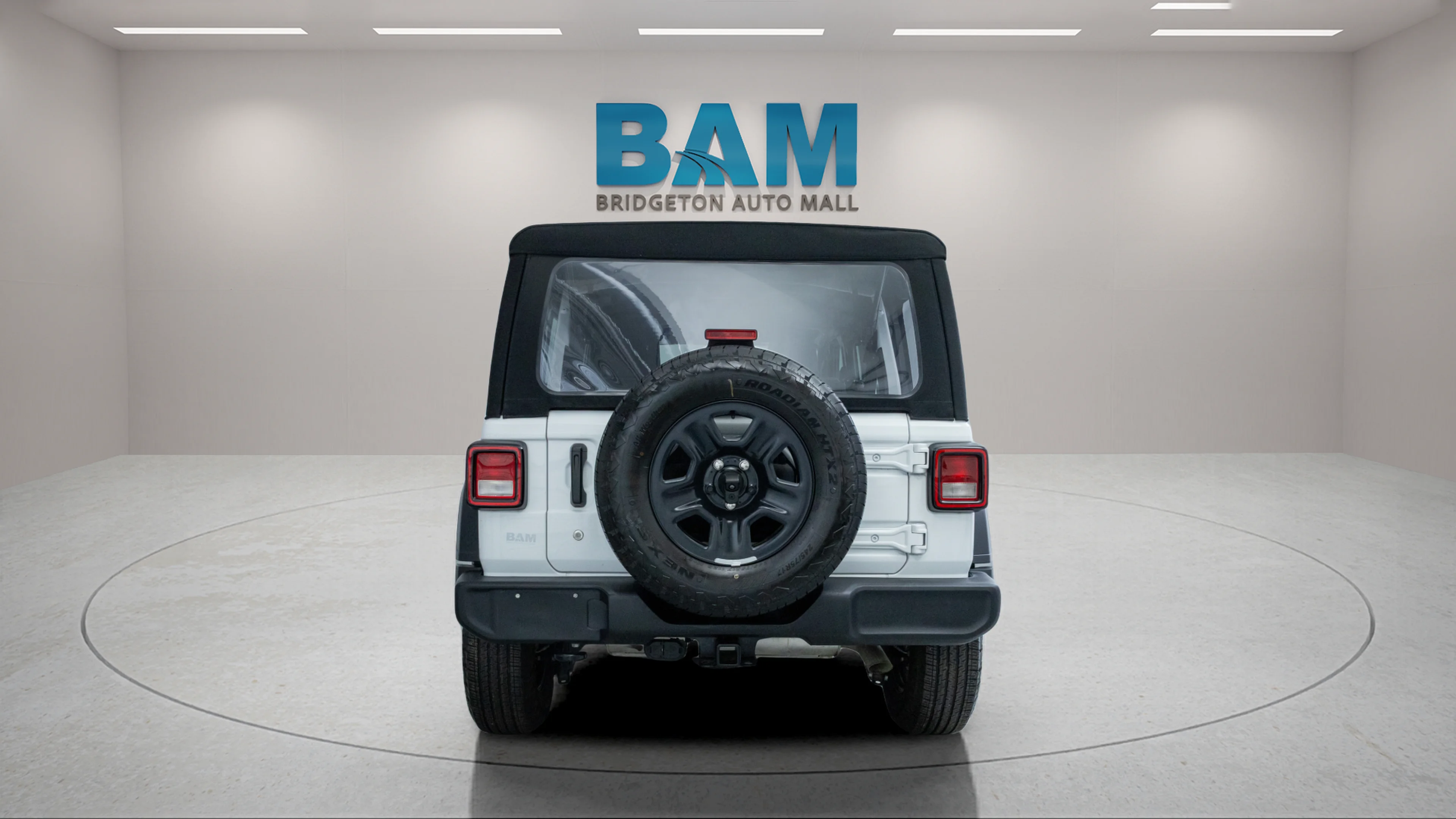 Used 2024 Bright White Clearcoat Jeep Sport image 6