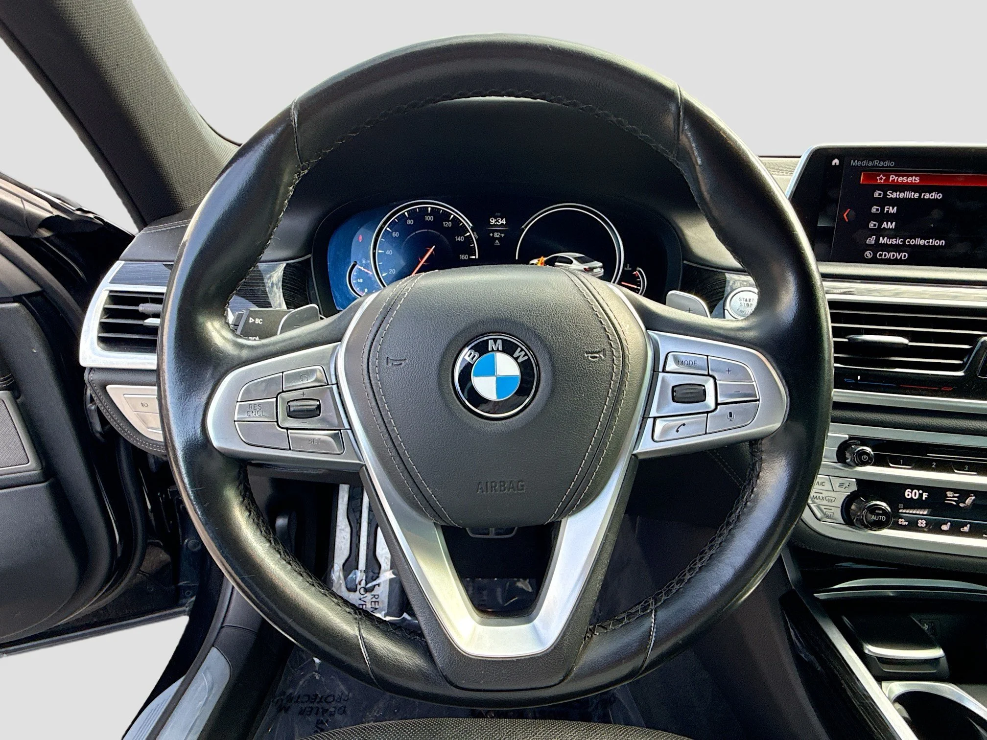 Used 2019 Black Sapphire Metallic BMW 740i image 40