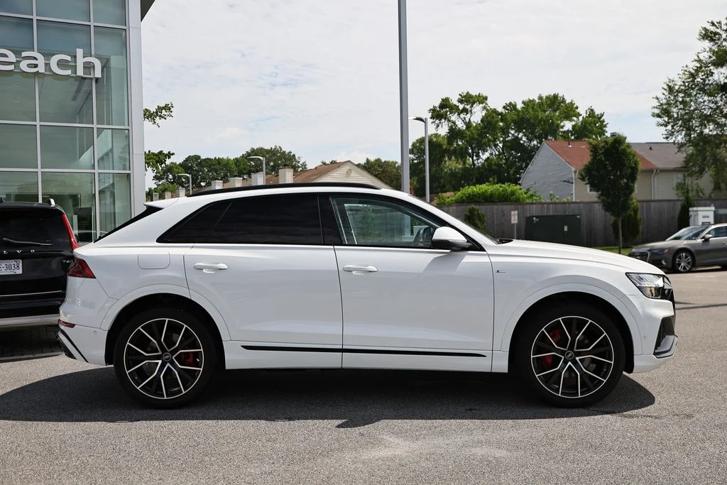 Used 2023 Carrara White Audi 55 Premium Plus image 4