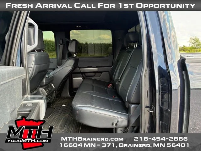Certified Used 2025 Blue Ford Lariat image 10