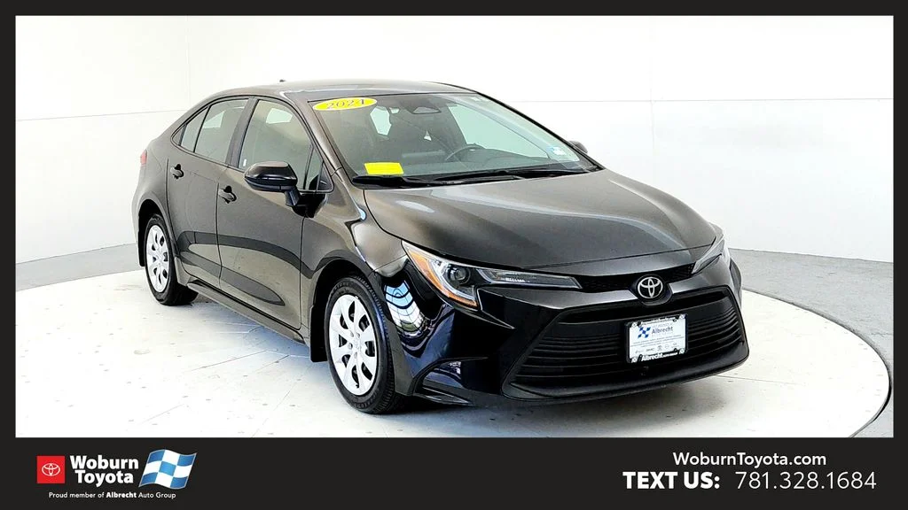 Certified Used 2024 Black Toyota LE image 1