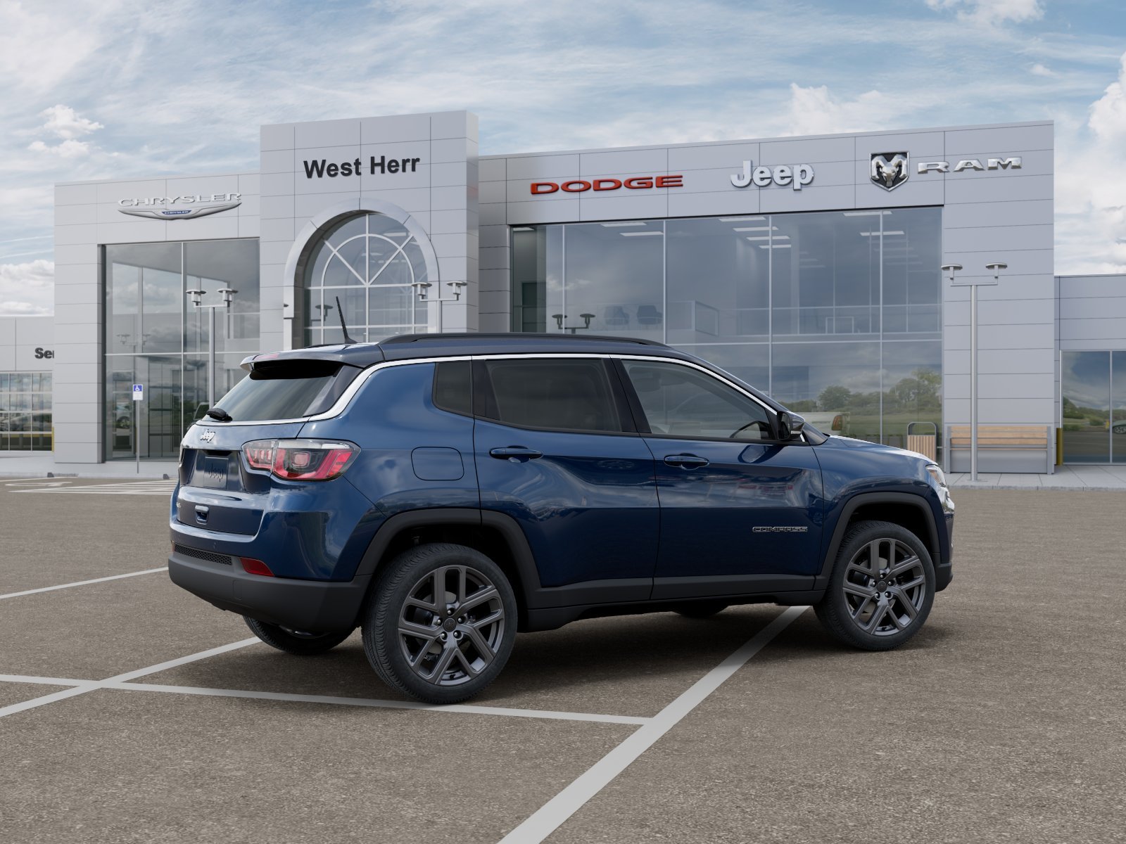 New 2026 Fathom Blue Pearl Coat Jeep COMPASS LIMITED ALTITUDE 4X4 image 30
