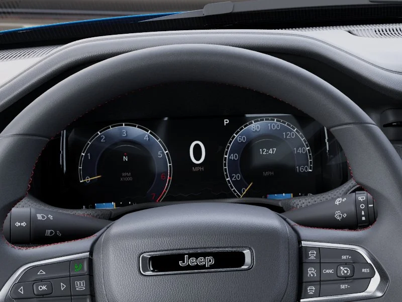 New 2026 Hydro Blue Pearl-Coat Exterior Paint Jeep Trailhawk image 17