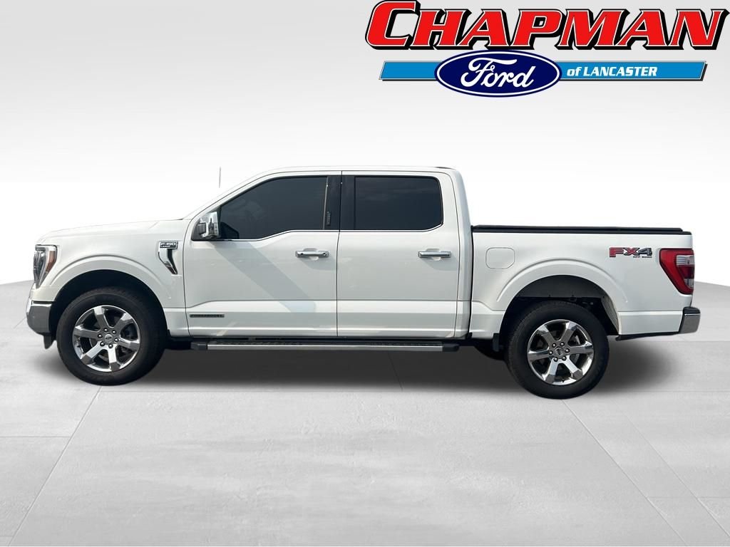 Used 2023 White Metallic Ford Lariat image 2