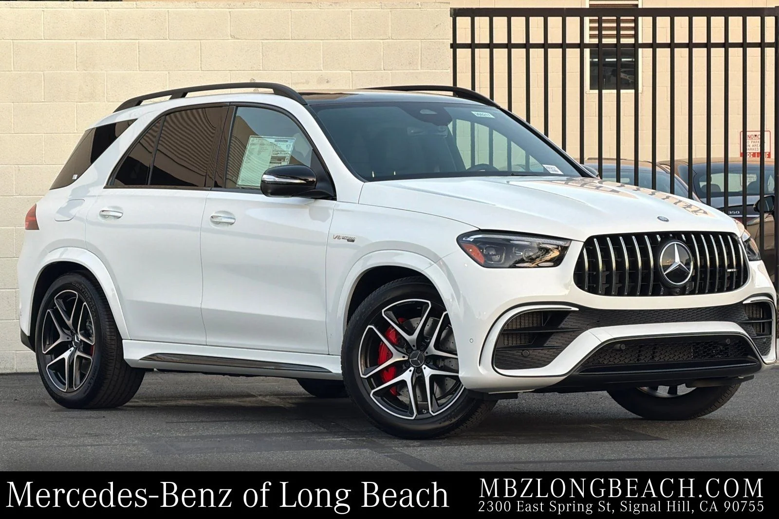 New 2026 Polar White Mercedes-Benz GLE 63 S AMG® image 1