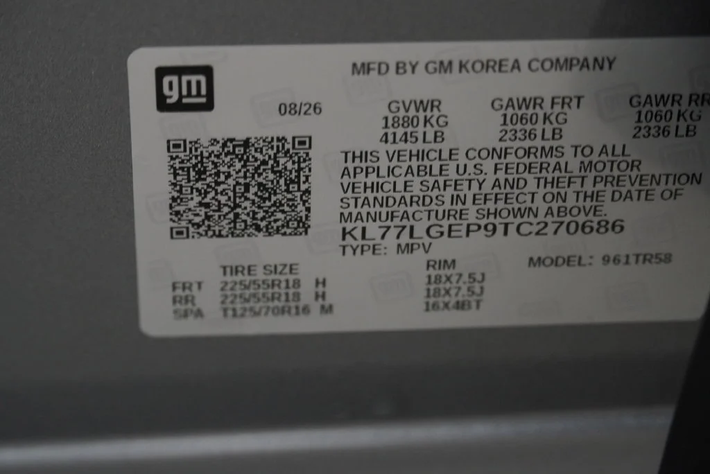 New 2026 Sterling Gray Metallic Chevrolet 1RS image 42