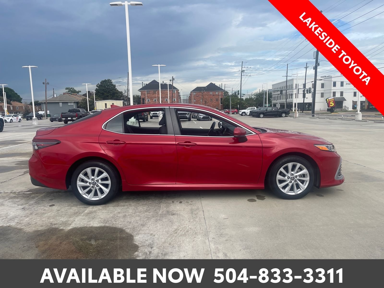 Certified Used 2024 Red Toyota LE image 7