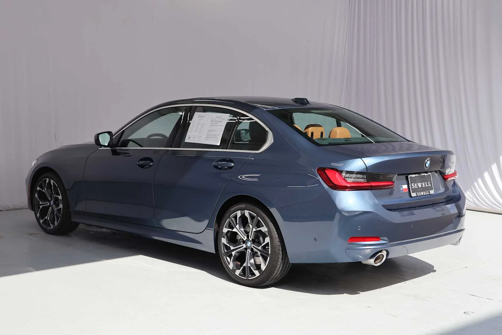 Certified Used 2025 Arctic Race Blue metallic BMW 330i image 5