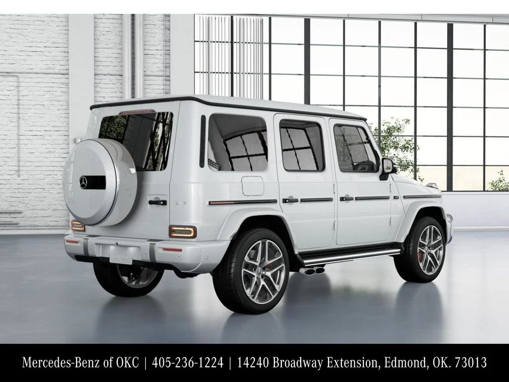 New 2027 MANUFAKTUR Moonlight White Metallic Mercedes-Benz AMG® G 63 SUV image 21