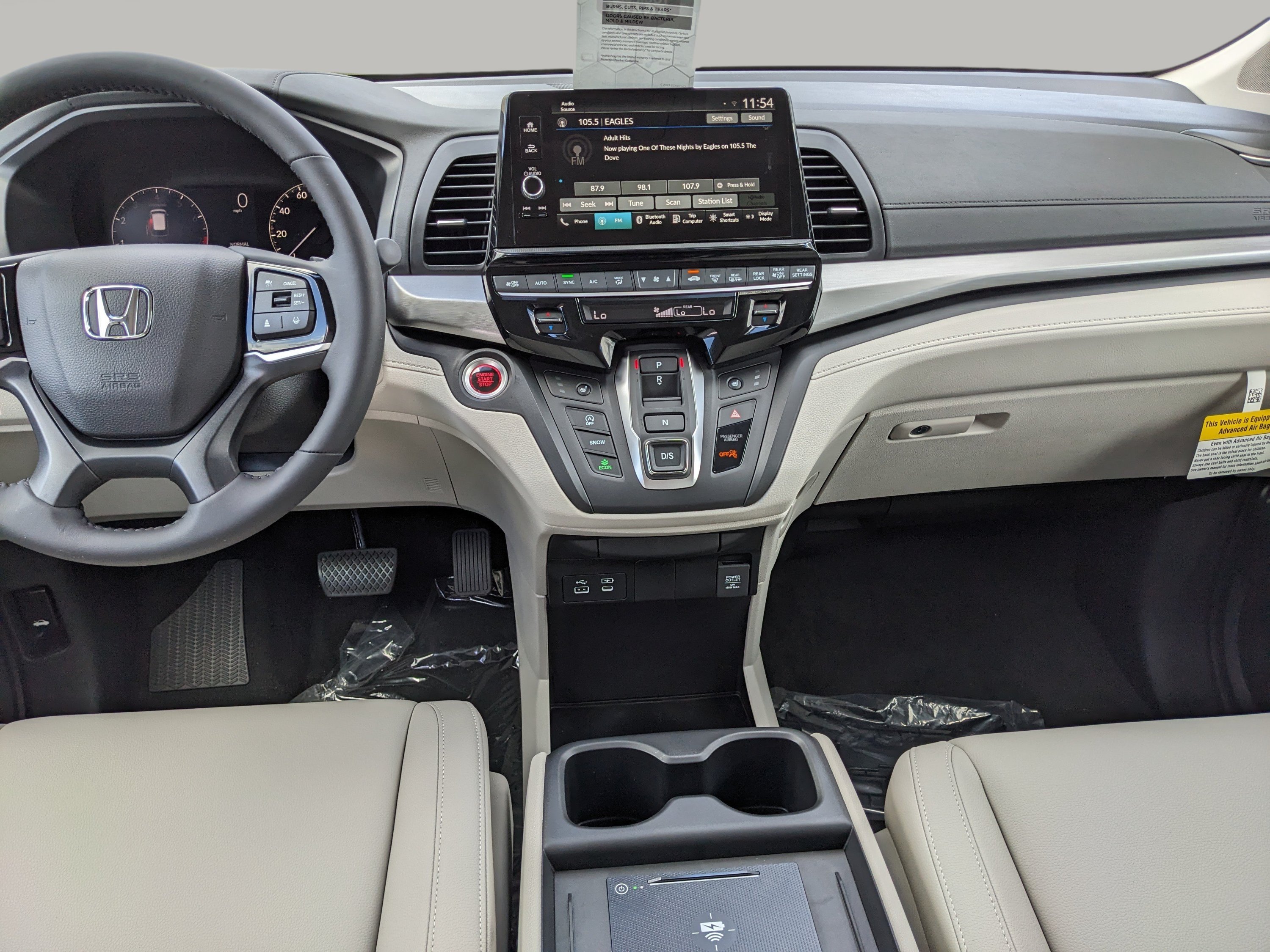 New 2027 Platinum White Pearl Honda EX-L image 15