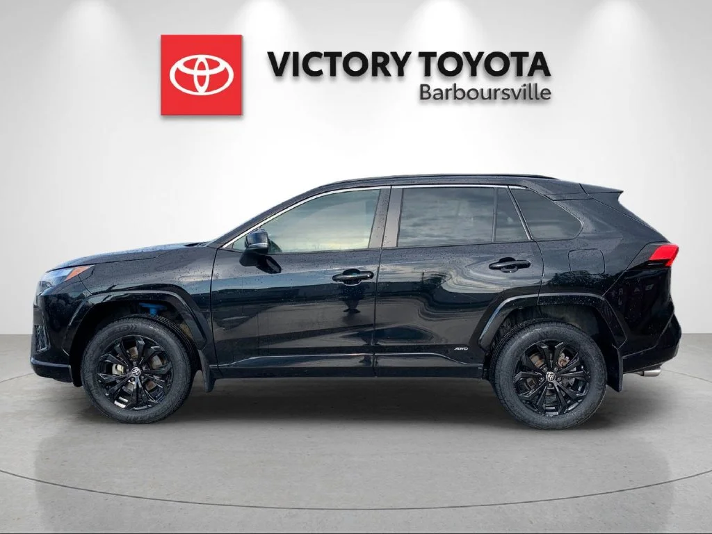 Used 2023 Black Toyota SE image 2