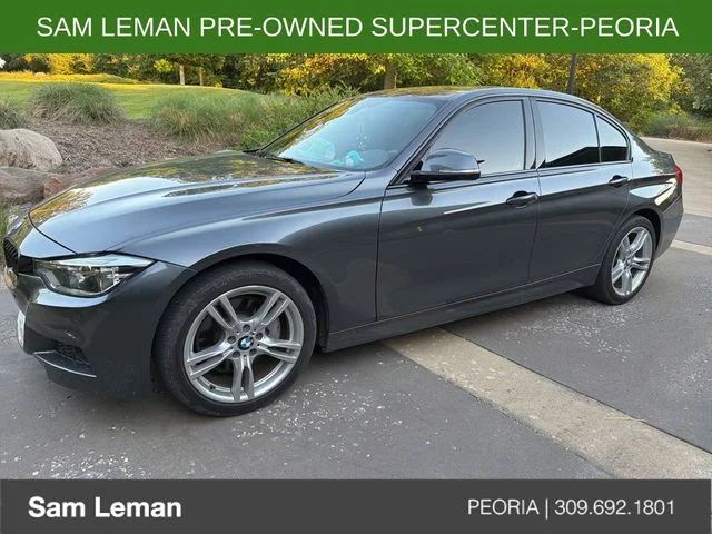 Used 2018 Gray BMW 330i xDrive image 1