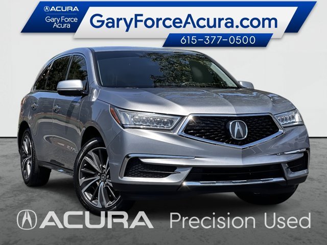 Used 2020 Lunar Silver Metallic Acura SH-AWD 7-Passenger w/Technology Pkg image 1