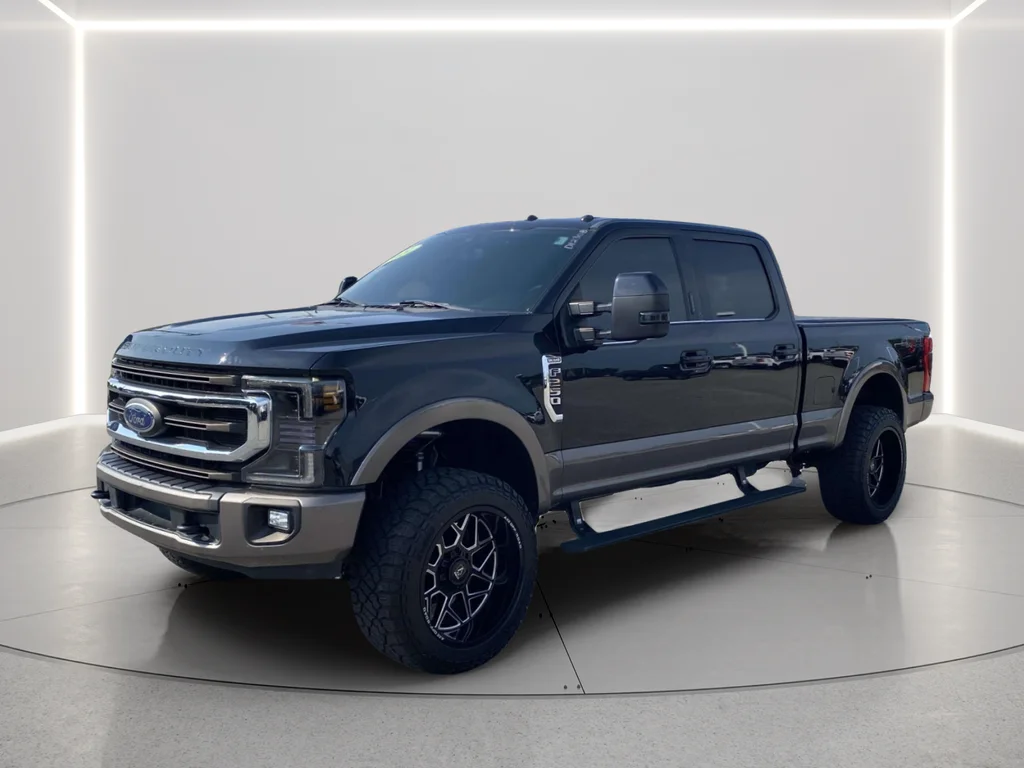 Used 2021 Stone Gray Ford King Ranch image 3