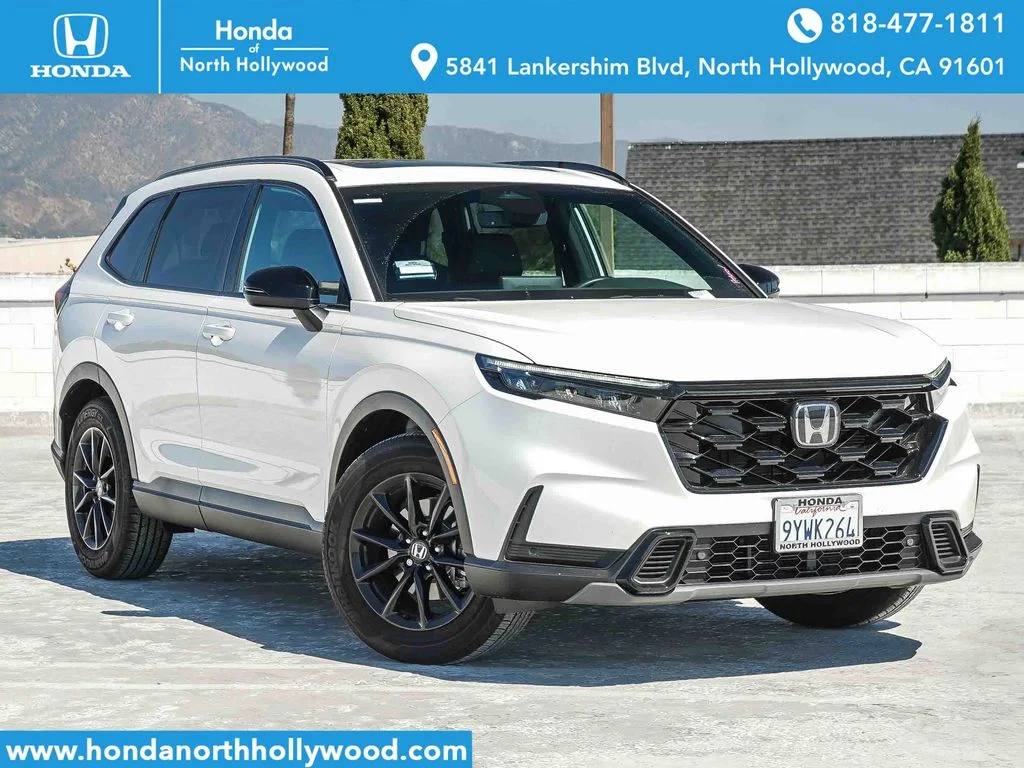Certified Used 2026 Platinum White Honda Sport-L image 1