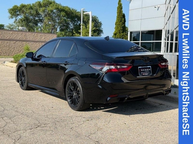 Used 2022 Midnight Black Metallic Toyota SE Nightshade image 6