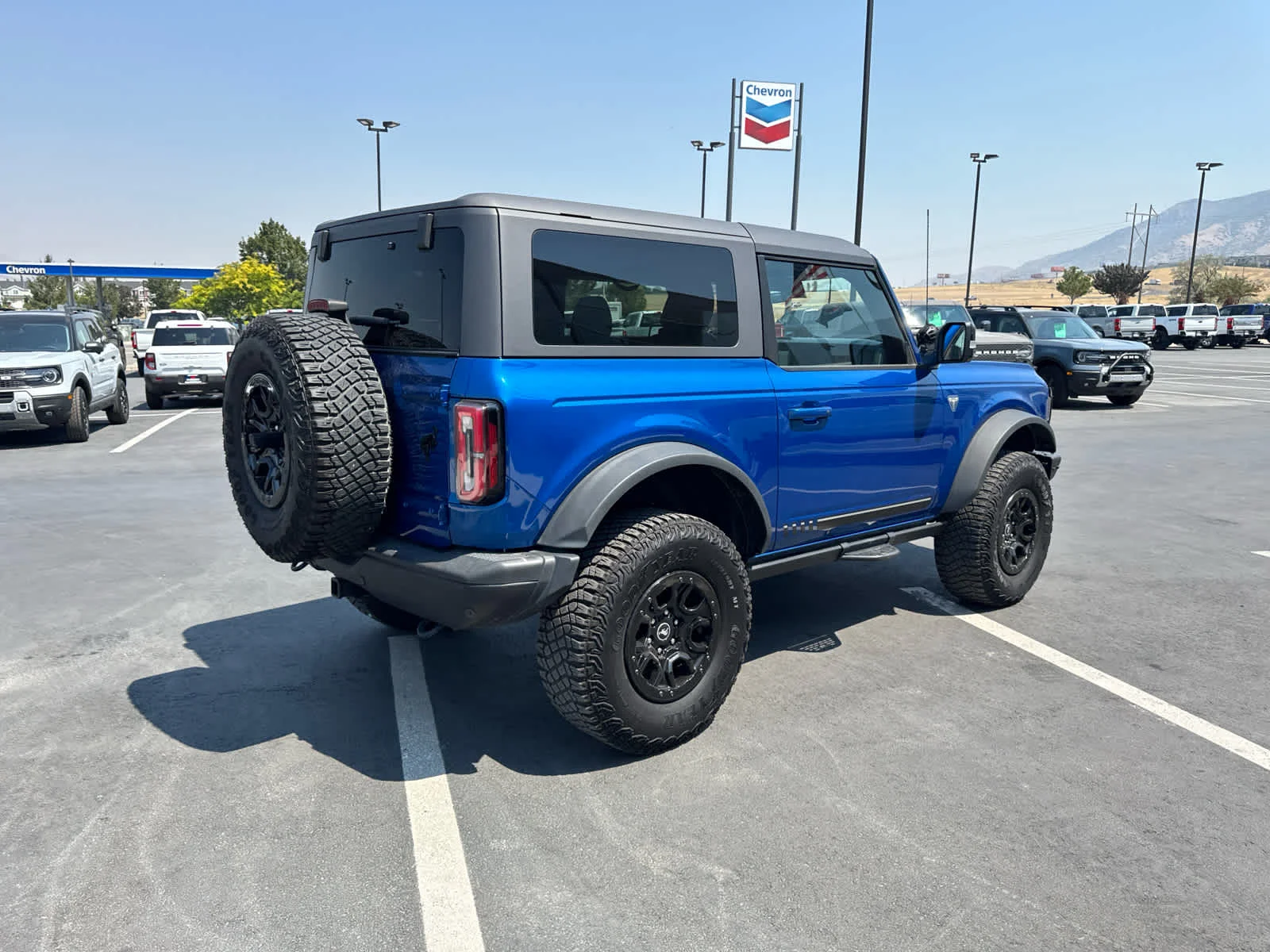 Used 2021 Lightning Blue Metallic Ford First Edition image 7