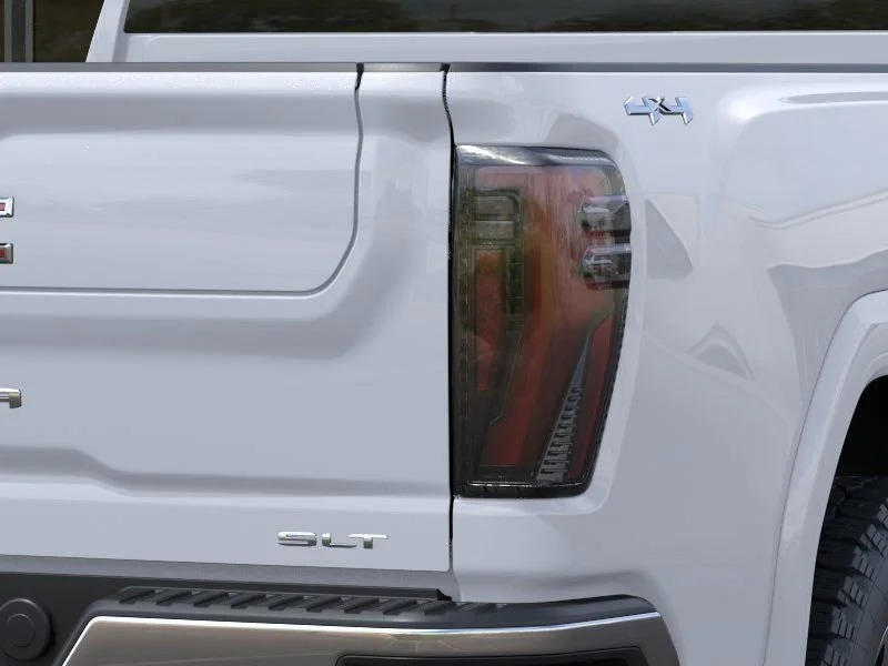 New 2026 Glacier White Tricoat GMC SLT image 11