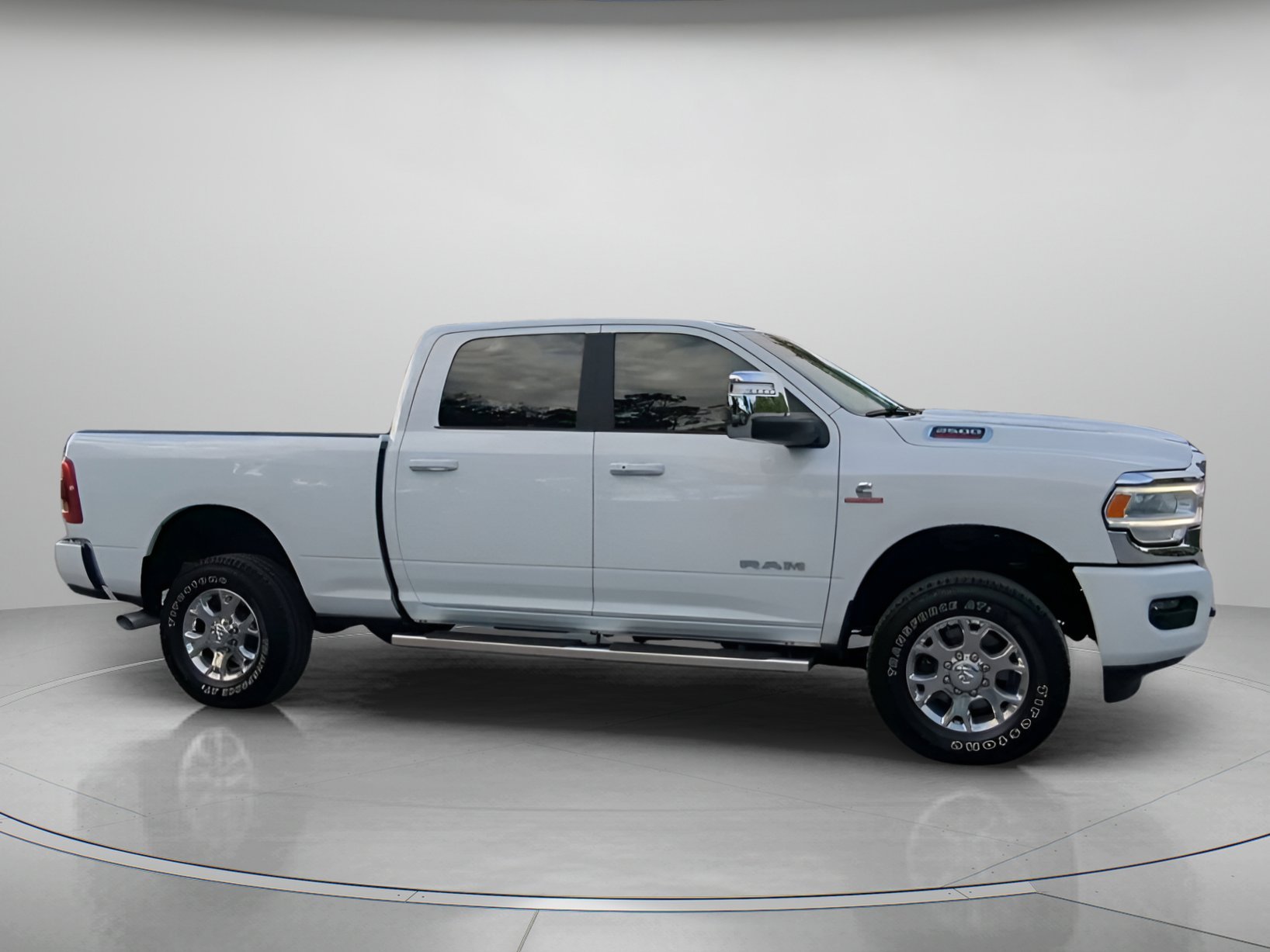 Certified Used 2024 Bright White Clearcoat Ram Laramie Crew Cab Pickup image 33