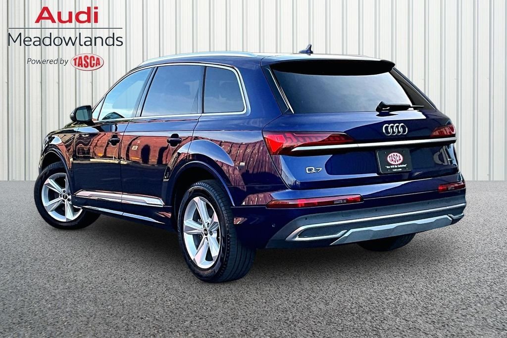 Used 2022 Blue Audi 55 Premium image 4