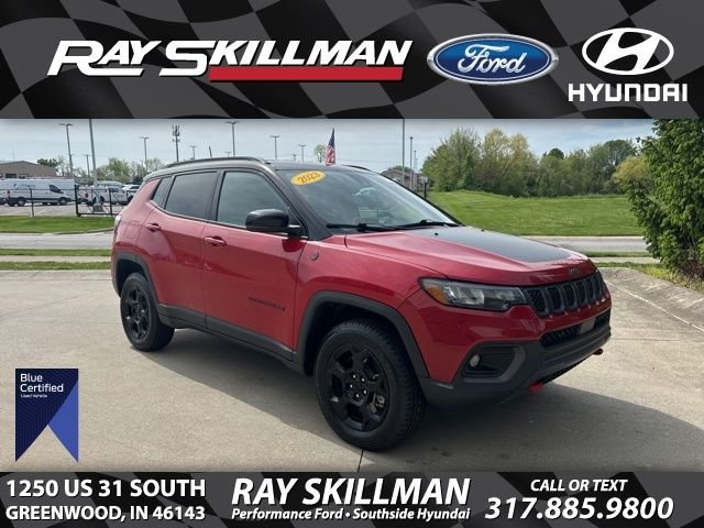 Used 2023 Red Jeep Trailhawk image 1