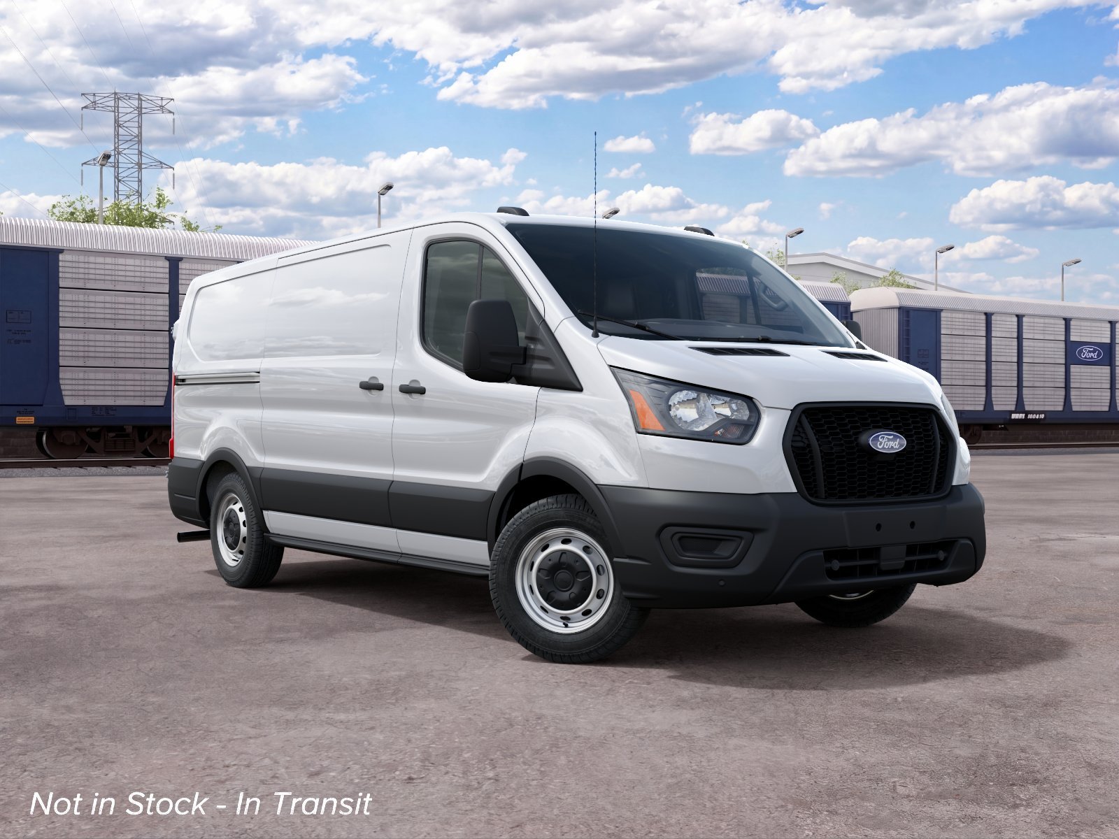 New 2027 Oxford White Ford Cargo Van image 4