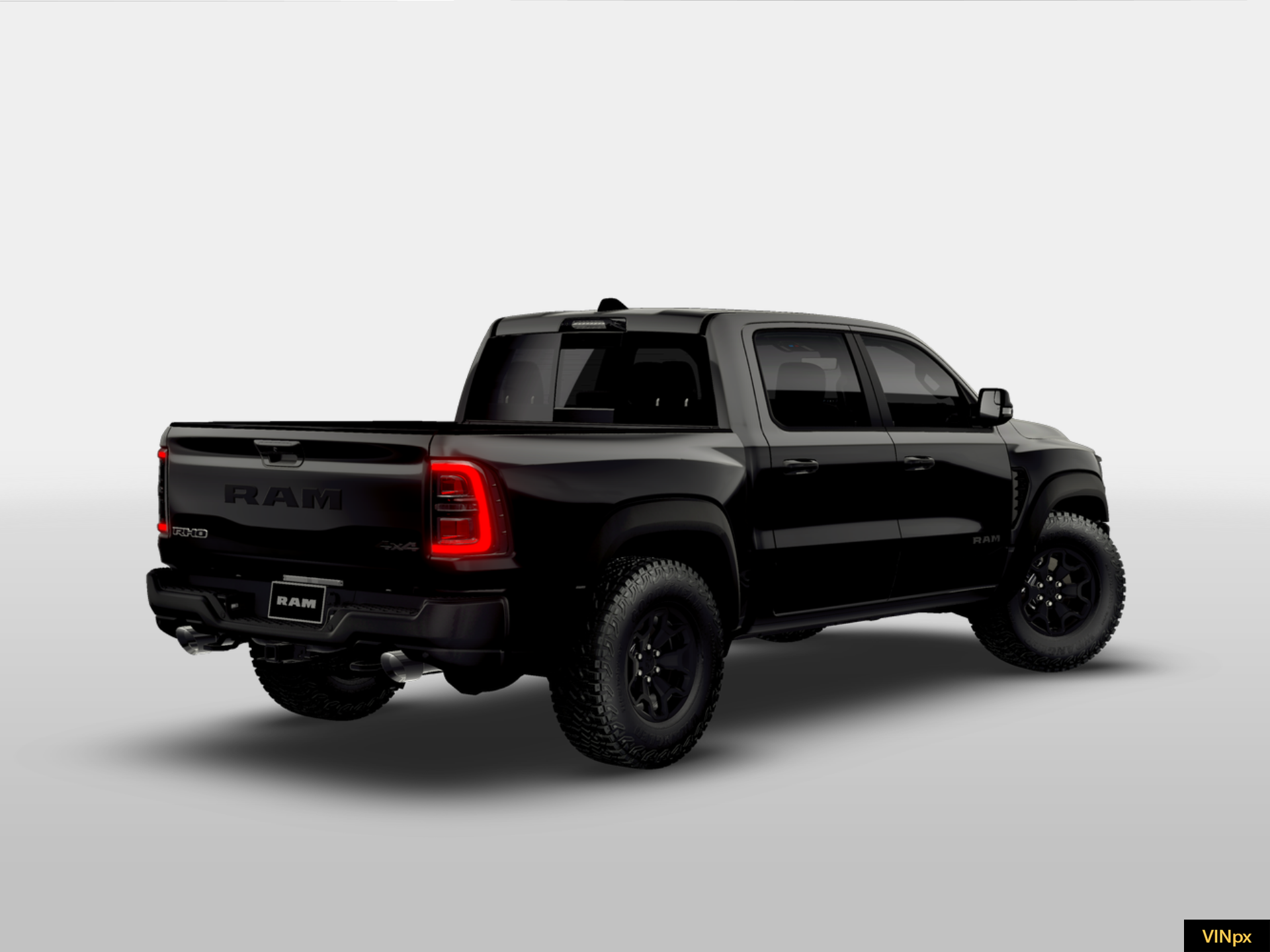 New 2026 Diamond Black Crystal Pearl-Coat Exterior Paint RAM RHO image 7