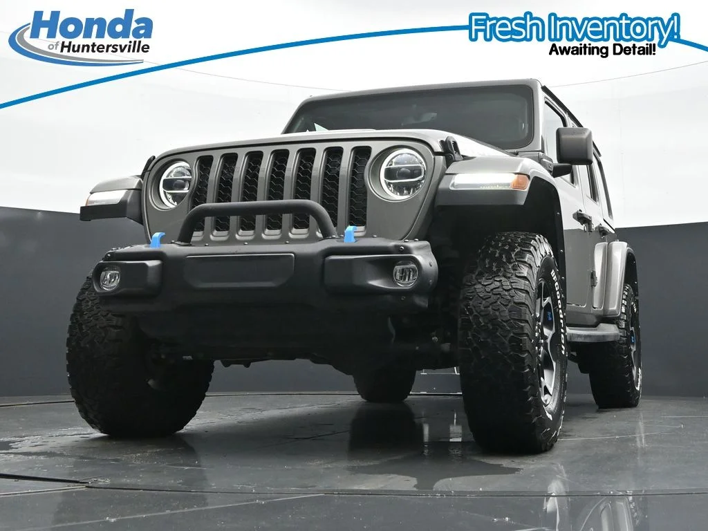 Used 2022 Gray Clearcoat Jeep Unlimited Rubicon 4xe image 32