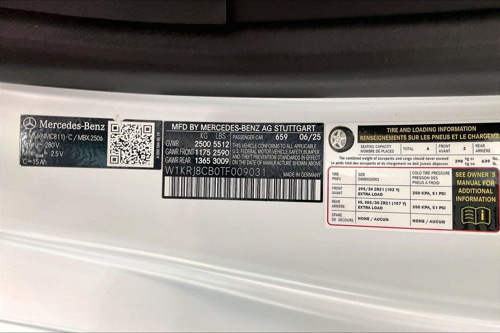 Certified Used 2026 White Mercedes-Benz S E Performance image 28
