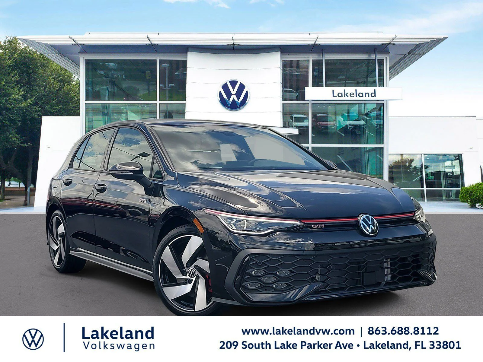 New 2026 Mythos Black Metallic Volkswagen 2.0T S image 1